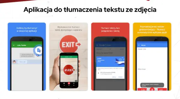 Aplikacja do tłumaczenia tekstu ze zdjęcia. Tłumacz tekst z aparatu, offline lub głosowo.