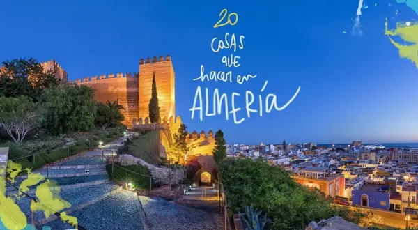 La Alcazaba de Almería al atardecer, un lugar perfecto para disfrutar de los merenderos y las vistas de la ciudad.