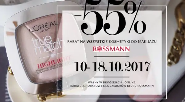 Od kiedy promocja w Rossmann? Sprawdź daty i produkty w ofercie