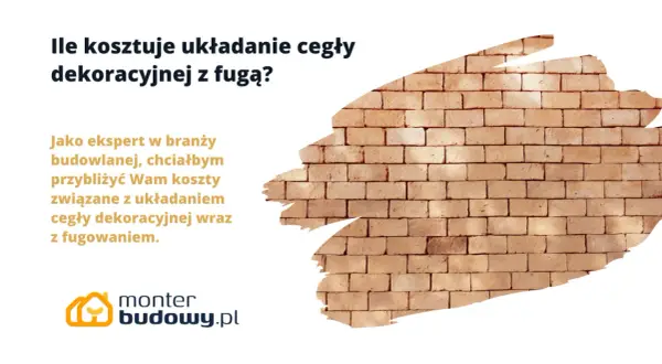 Ile kosztuje położenie cegiełki na ścianie? Ekspert wyjaśnia koszty układania cegły dekoracyjnej z fugą.