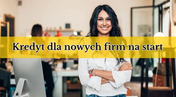 Uśmiechnięta kobieta w sklepie, oferująca kredyt dla nowych firm na start.