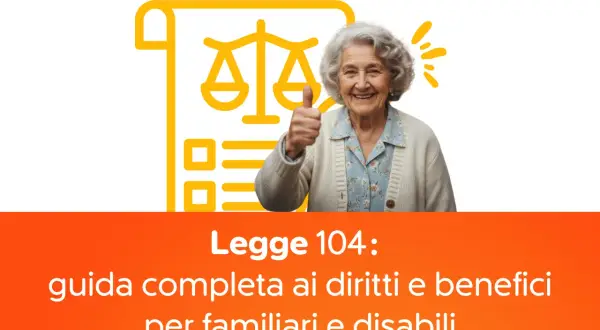 Anziana sorridente con pollice in su, simbolo di giustizia e documento. Guida ai diritti per familiari e disabili, anche per chi soffre di disturbo ossessivo compulsivo invalidità.