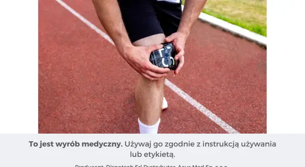 Biegacz z zimnym okładem na kolanie. Dowiedz się, zimne okłady na kolano jak długo stosować, by szybko wrócić do formy.