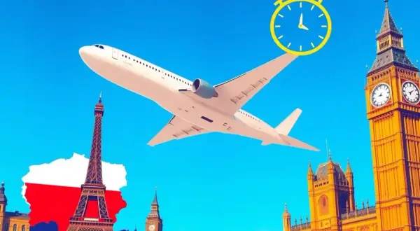 Ile trwa lot do Londynu? Poznaj czasy lotów z różnych miast