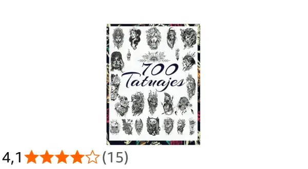 Colección de 700 diseños de tatuajes, perfectos para inspirar a tattoo artists. Incluye retratos, calaveras y motivos florales.