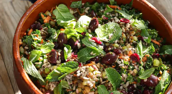 Recette authentique de salade de lentille marocaine pleine de saveurs