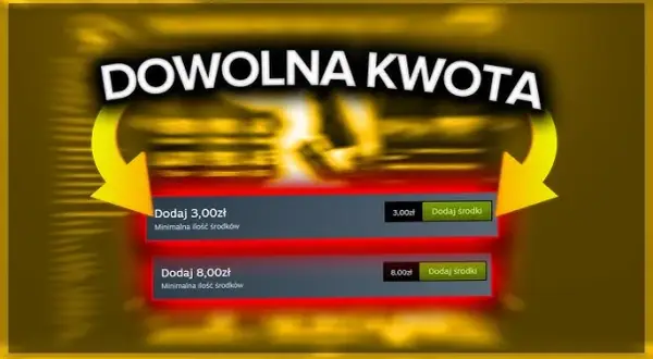 Jak doładować Steam za 10 zł bez wydawania 20 zł i oszczędzić