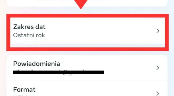 Ustawienie zakresu dat na "Ostatni rok" może pomóc w odzyskaniu wiadomości usuniętych z Messengera.