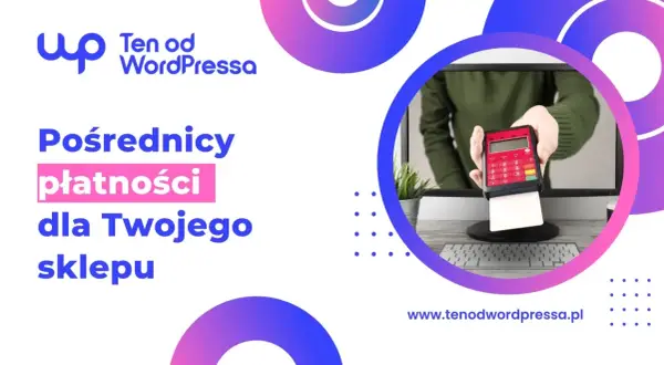 Pośrednicy płatności dla Twojego sklepu WooCommerce. Ręka trzyma terminal płatniczy.