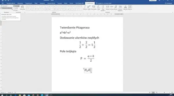 Jak napisać wzór w PowerPoint i zaskoczyć swoją prezentacją matematyczną
