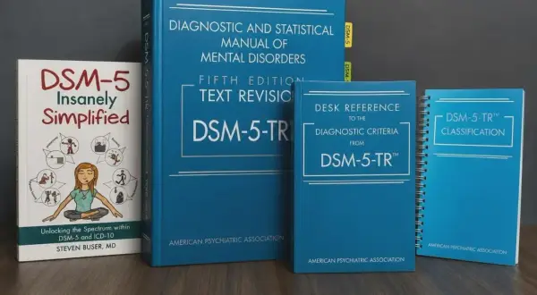 Książki DSM-5 i DSM-5-TR, w tym "DSM-5 Insanely Simplified", stanowią kluczowe narzędzia diagnostyczne.