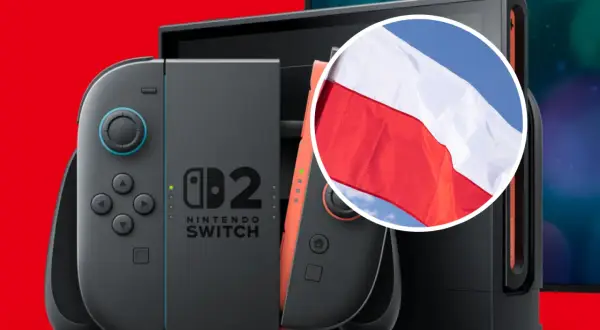 Nintendo Switch z polską flagą. Czy nintendo switch ma polskie menu? Tak, konsola oferuje polskie menu.