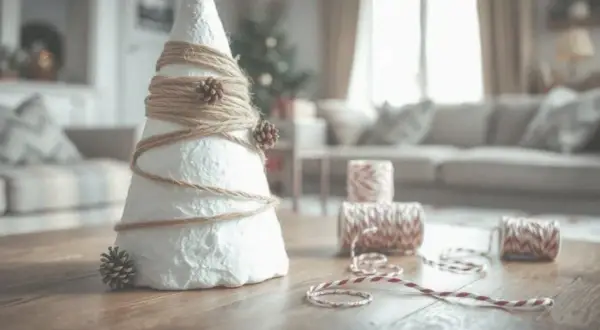 Choinka ze styropianu DIY: Stwórz własną, unikalną dekorację!