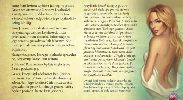 Ilustracja przedstawia kobietę z blond włosami, owiniętą w biały materiał, z błękitnymi oczami.