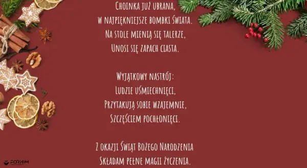 Życzenia bożonarodzeniowe: Gotowe teksty na każdą okazję!