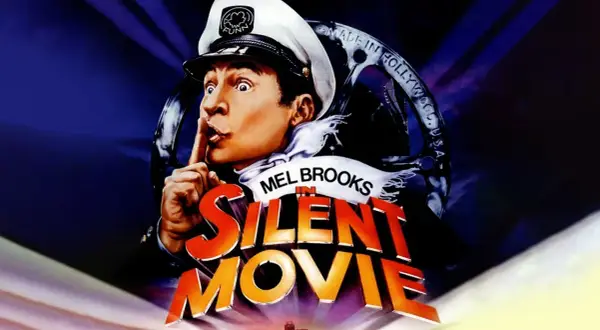 Mel Brooks w filmie "Silent Movie" wzywa do ciszy. To jeden z jego kultowych filmów.