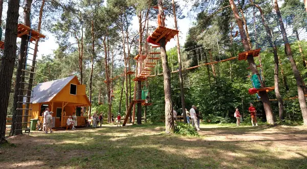 Park linowy Kielce cennik: Kadzielnia, trasy, zniżki Zaplanuj wizytę!