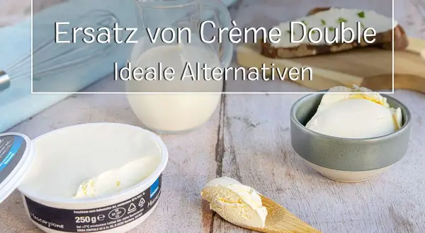 Mascarpone als Ersatz für Crème Double. Cremige Alternativen für süße und herzhafte Gerichte.