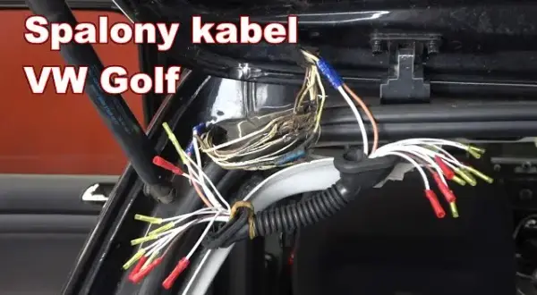Audi 80 B4 wiązka klapy: Jak naprawić przerwane kable?