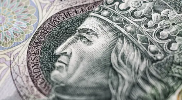 Portret Władysława Jagiełły z banknotu 500 zł. Zbliżenie na szczegóły, które mogą być widoczne do ikze limit 2026.