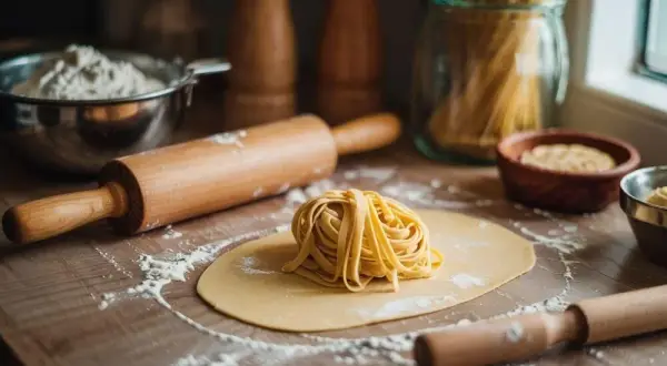 Domowy makaron: prosty przepis, idealne ciasto i kluski al dente