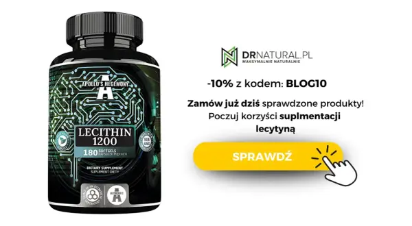 Kwetaplex na co? Suplement diety Lecithin 1200 od Apollo's Hegemony. Zamów z kodem BLOG10 i poczuj korzyści lecytyny.