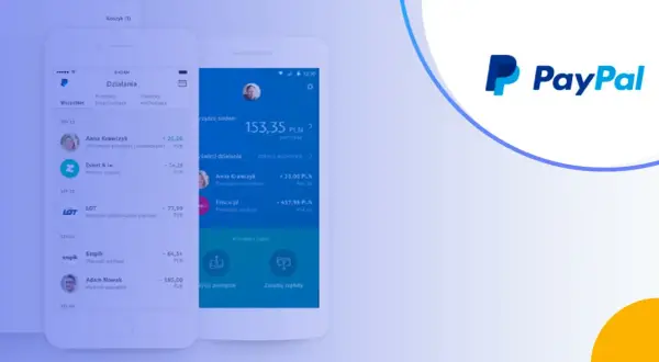 Aplikacja PayPal pokazuje transakcje. Zastanawiasz się, czy PayPal pobiera prowizje? Sprawdź szczegóły na ekranie telefonu.