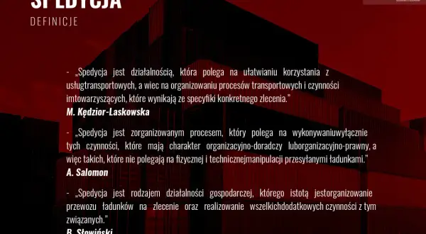 Co to jest spedycja? Klucz do efektywnej logistyki firmy.