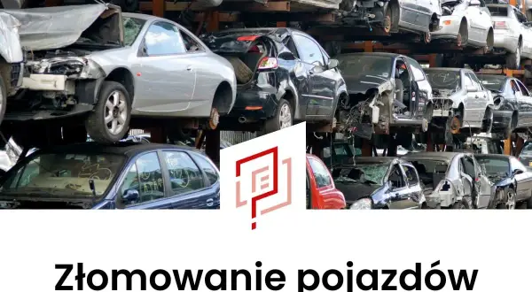 Złomowanie aut na złomowisku. Wiele samochodów czeka na recykling. Dowiedz się, jak zezłomować auto.
