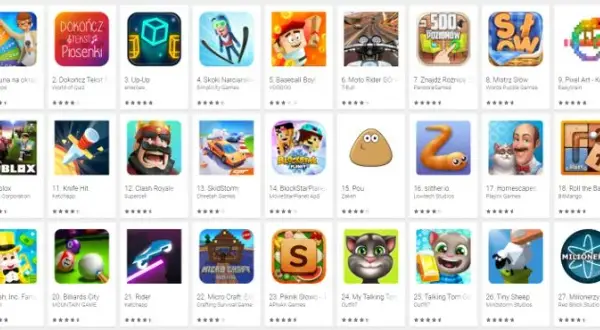 Jak pobrać darmowe gry na tableta Android bez ryzyka i kosztów
