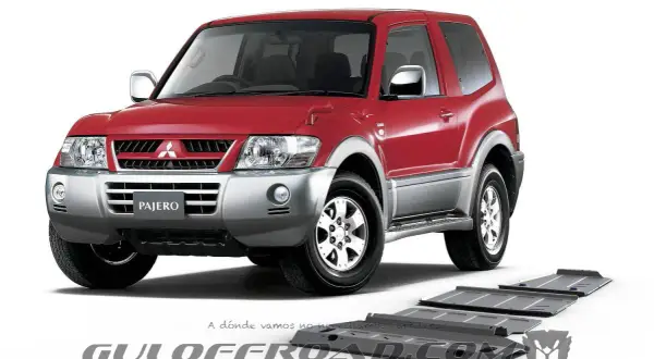 Mitsubishi Montero V60 preparado, listo para la aventura. Protecciones de bajos y un diseño robusto para conquistar cualquier terreno.