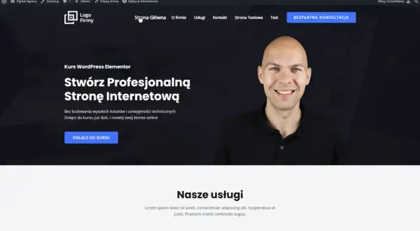 Kurs WordPress Elementor: stwórz profesjonalną stronę internetową bez kodowania. Dołącz do kursu i rozwijaj swój biznes online.