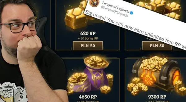 Riot Points LoL: Jak zdobyć RP? Płatne, darmowe i bezpieczne sposoby