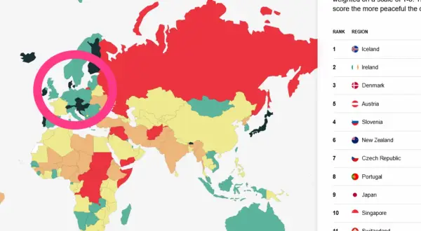 Jaki jest najbezpieczniejszy kraj w Europie? Oto zaskakujące wyniki