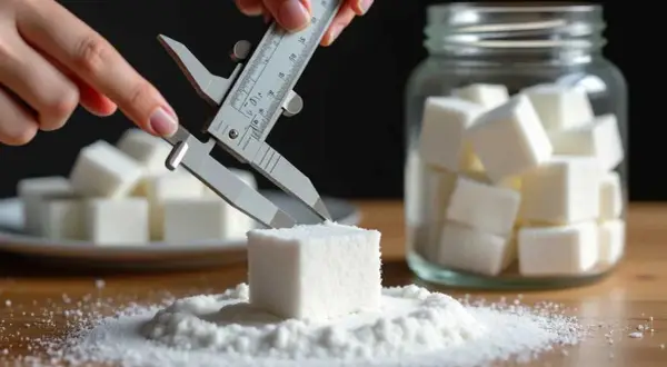 Morceau de sucre : 6g ? Poids, calories et impact santé
