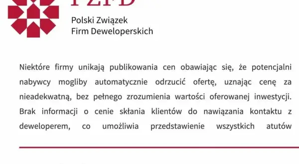 Dlaczego deweloperzy nie podają cen mieszkań i co to oznacza dla kupujących