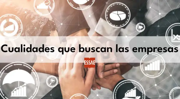 Manos unidas, símbolo de trabajo en equipo. Las empresas buscan cualidades como la colaboración y el crecimiento.