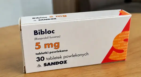 Opakowanie leku Bibloc 5 mg od Sandoz. Szukasz bibloc zamienniki? To opakowanie zawiera 30 tabletek powlekanych.