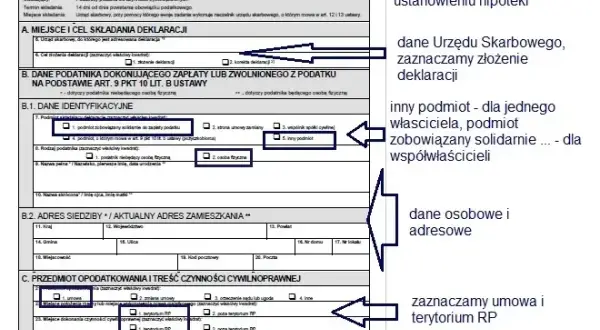 Jak wypełnić mieszkanie w formularzu IN-1 i uniknąć błędów