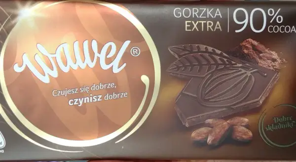 Gorzka czekolada 90%: Cukier, kalorie, IG. Twój sprzymierzeniec?