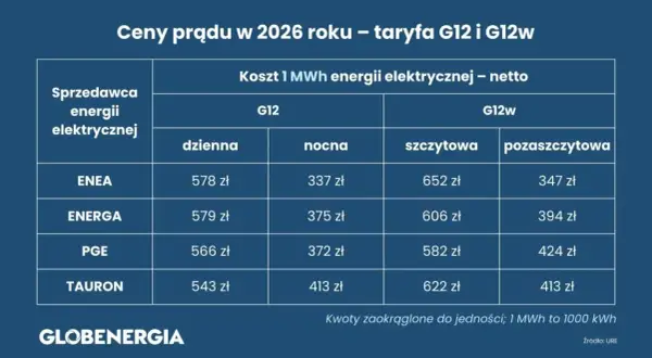1 kWh prądu 2026: Znamy ceny! Ile zapłacisz i jak oszczędzić?