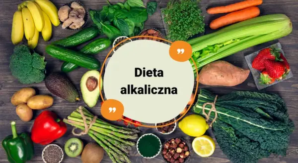 Świeże warzywa i owoce, takie jak banany, brokuły, awokado, marchew, truskawki, szpinak, cytryny i bataty, tworzą podstawę zdrowej diety alkalicznej.