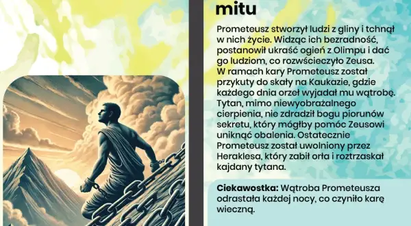 Prometeusz: Ogień, bunt i postawa prometejska. Poznaj cały mit!