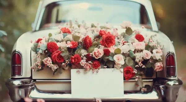 Jak udekorować auto do ślubu? Trendy, DIY i bezpieczne triki.