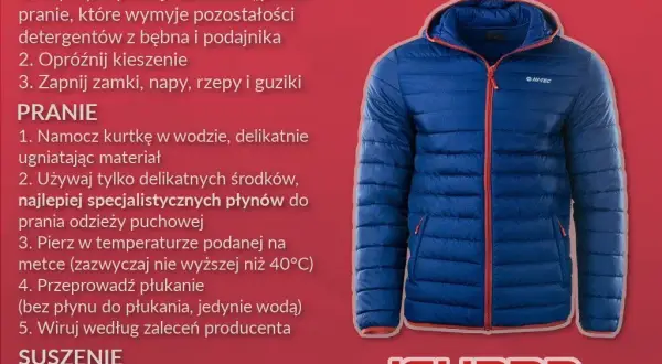 Jak prać odzież narciarską, aby nie zniszczyć jej właściwości?