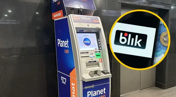 Bankomat Planet Cash z opcją wypłaty Blik. Sprawdź, ile można wypłacić z bankomatu Millennium.