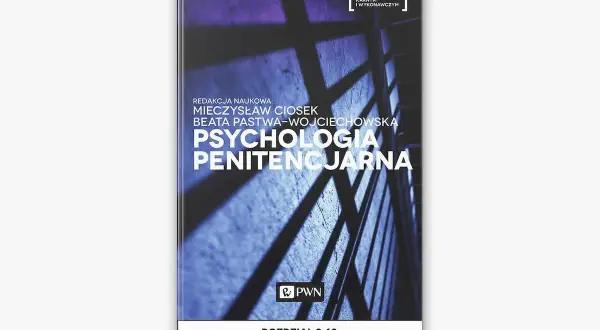 Okładka książki "Psychologia penitencjarna co to". Dowiemy się, czym jest psychologia penitencjarna.
