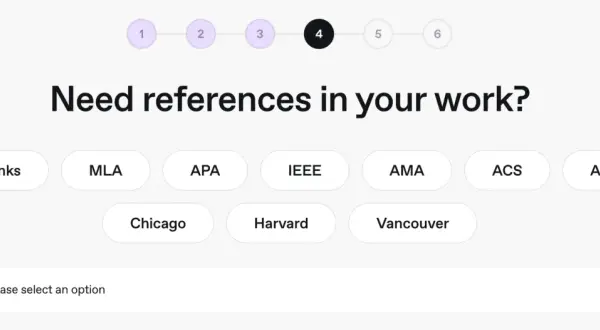 Potrzebujesz cytatów? Wybierz styl: MLA, APA, IEEE, AMA, ACS, ABNT, Chicago, Harvard, Vancouver.