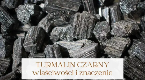 Grupka surowych, czarnych turmalinów. Poznaj czarny turmalin właściwości i jego ochronne działanie.
