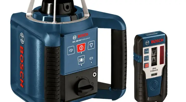 Profesjonalna poziomica laserowa Bosch GRL 300 HV Professional z odbiornikiem LR 1. Zastanawiasz się, jaka poziomica laserowa najlepsza? Ten zestaw to świetny wybór.